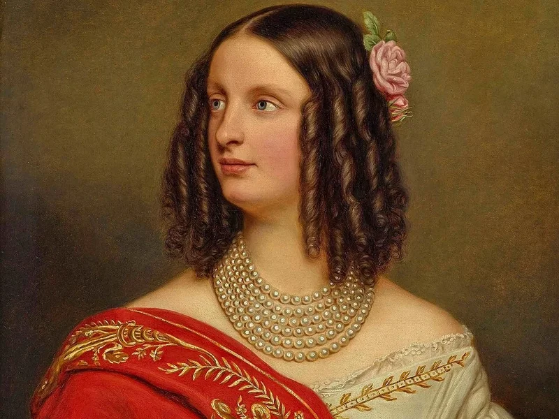1805-Joseph Bernhardt - Principessa Augusta Ferdinanda di Baviera, Arciduchessa d'Austria - Toscana 1845
